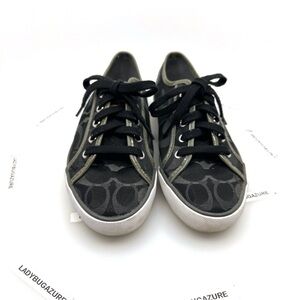 Coach Black and Gray Women's Sneakers